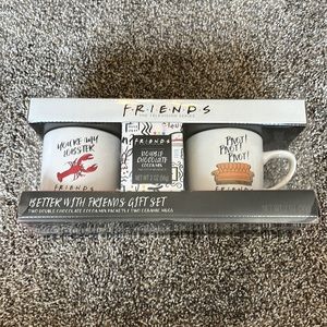 Friends, coffee mugs